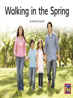 cover image of Walking in the Spring